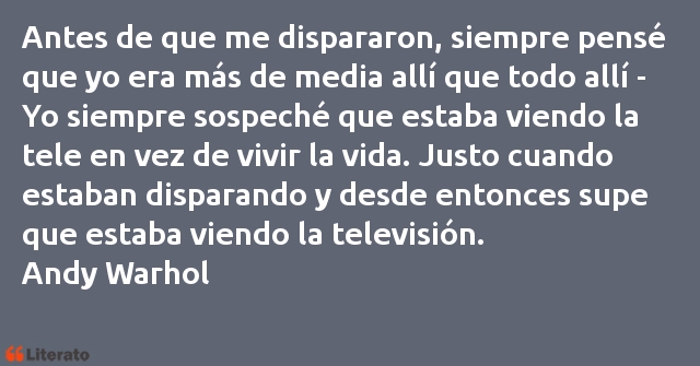 Frases de Andy Warhol