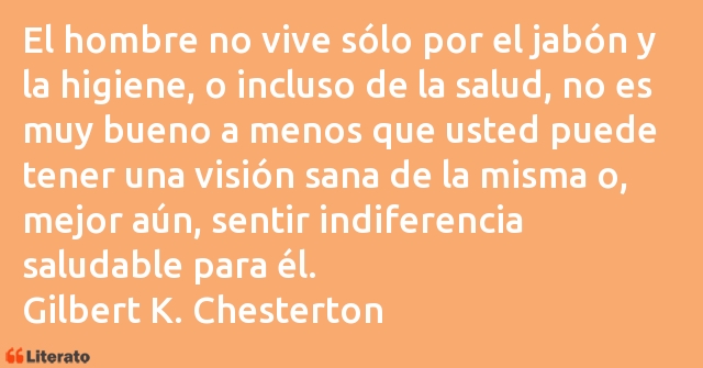 Frases de Gilbert Keith Chesterton
