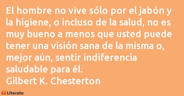 Frases de Gilbert Keith Chesterton