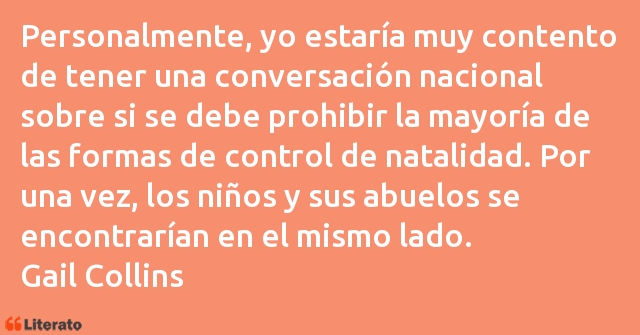 Frases de Gail Collins