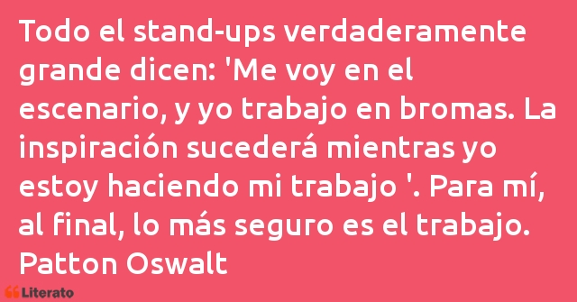 Frases de Patton Oswalt