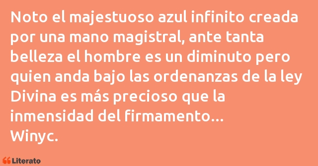 Frases de Winyc.