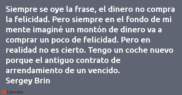 Frases de Sergey Brin