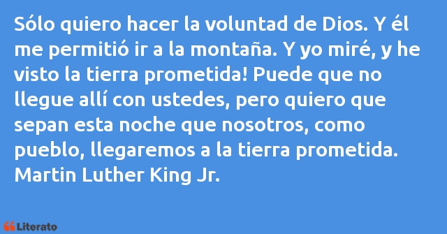 Frases de Martin Luther King Jr.