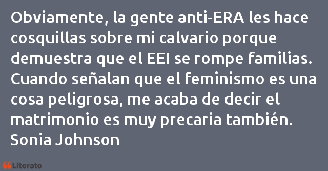 Frases de Sonia Johnson