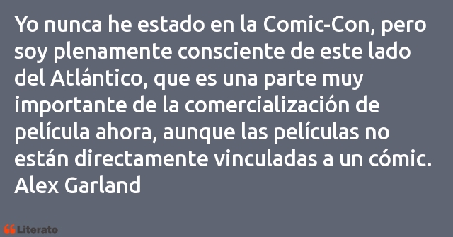 Frases de Alex Garland