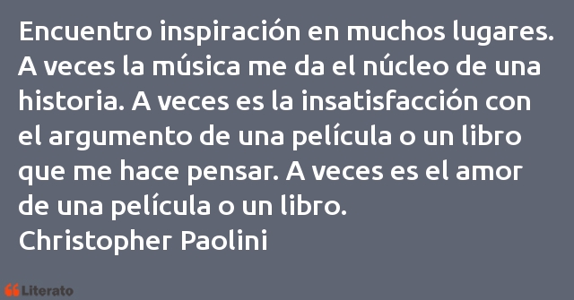 Frases de Christopher Paolini