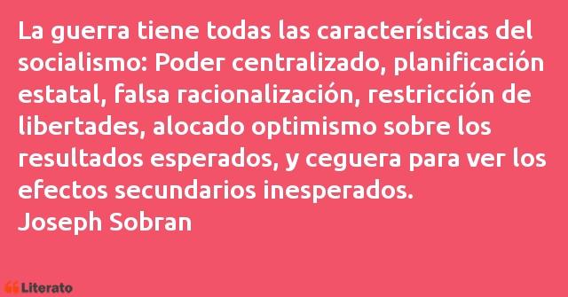 Frases de Joseph Sobran