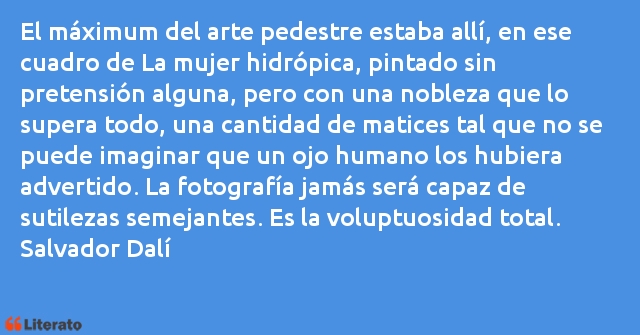 Frases de Salvador Dalí