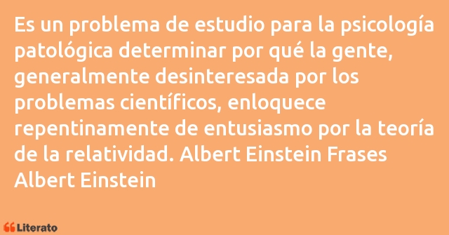 Frases de Albert Einstein