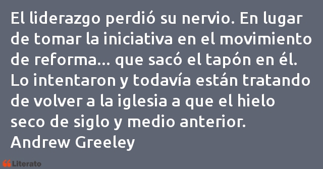 Frases de Andrew Greeley