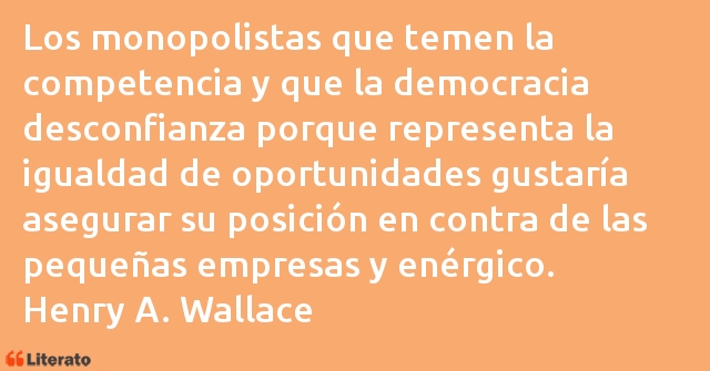 Frases de Henry A. Wallace