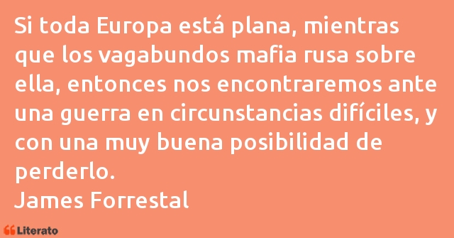 Frases de James Forrestal