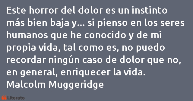 Frases de Malcolm Muggeridge