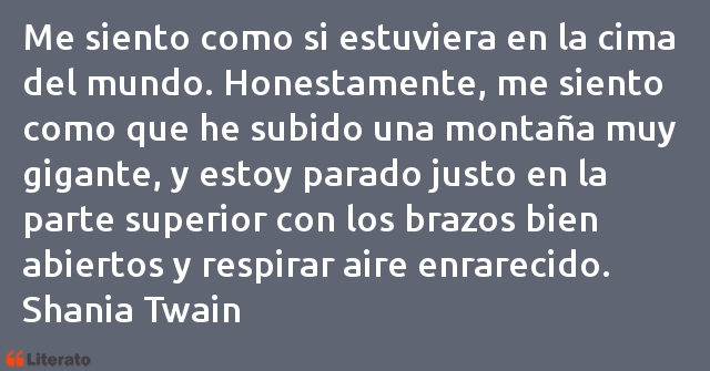 Frases de Shania Twain