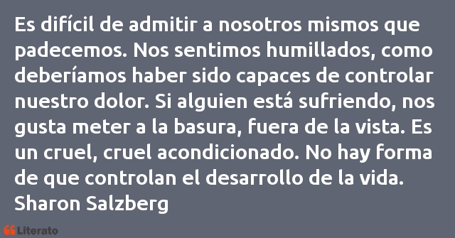 Frases de Sharon Salzberg