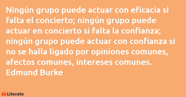 Frases de Edmund Burke