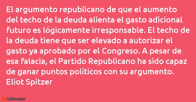 Frases de Eliot Spitzer