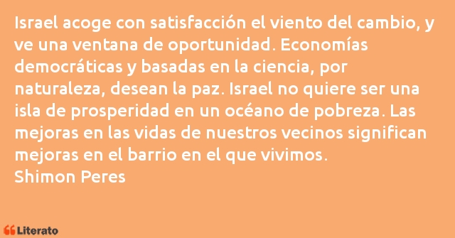 Frases de Shimon Peres