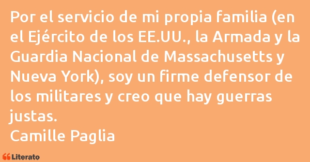 Frases de Camille Paglia