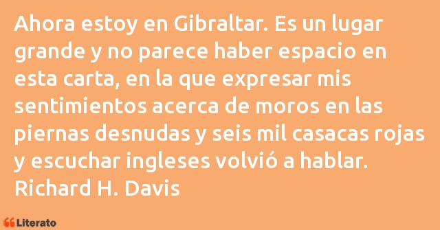 Frases de Richard H. Davis