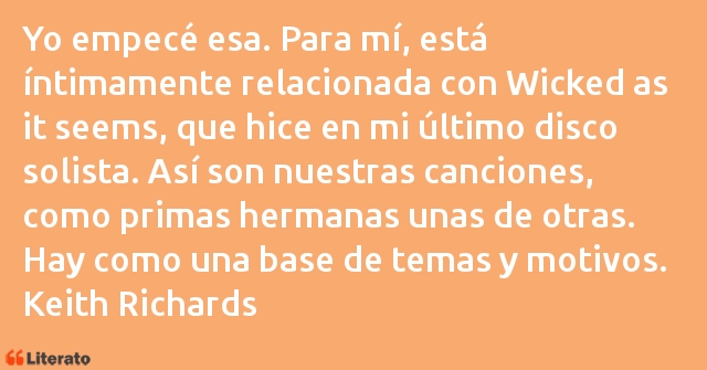 Frases de Keith Richards