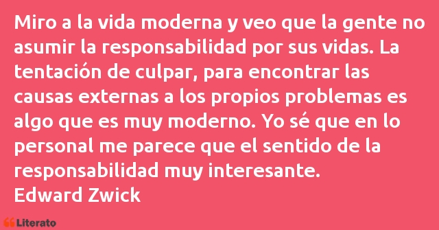 Frases de Edward Zwick