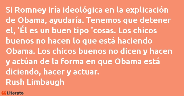 Frases de Rush Limbaugh