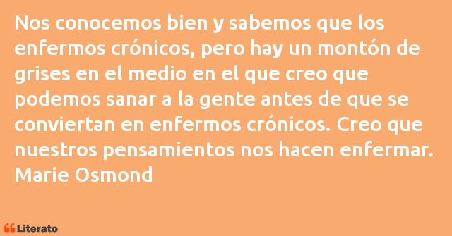 Frases de Marie Osmond