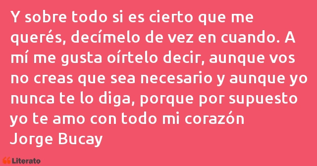 Frases de Jorge Bucay