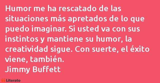 Frases de Jimmy Buffett