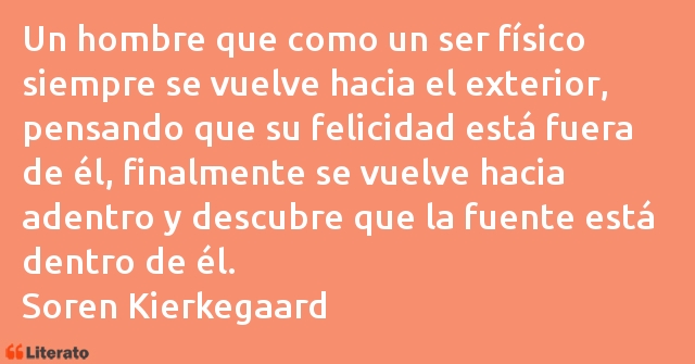 Frases de Soren Kierkegaard