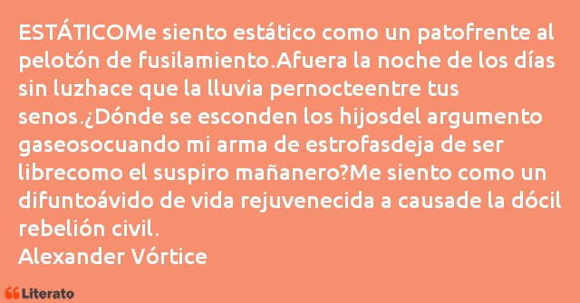 Frases de Alexander Vórtice