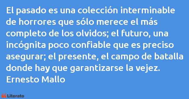 Frases de Ernesto Mallo