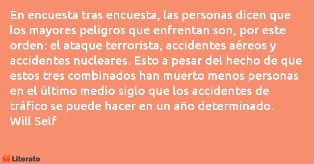 Frases de Will Self