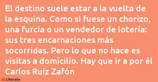 Frases de Carlos Ruiz Zafón