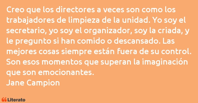 Frases de Jane Campion