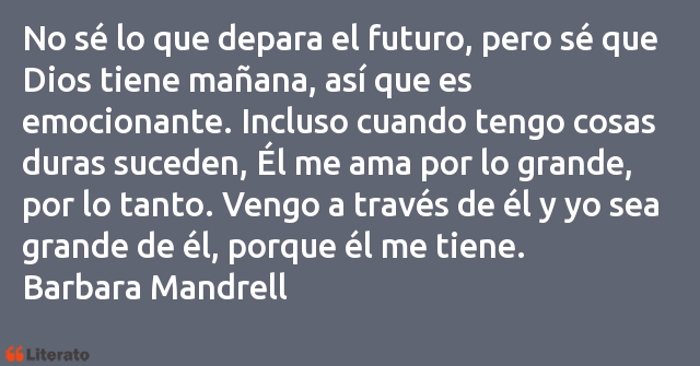 Frases de Barbara Mandrell