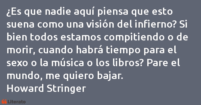 Frases de Howard Stringer