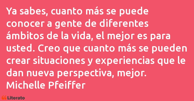 Frases de Michelle Pfeiffer