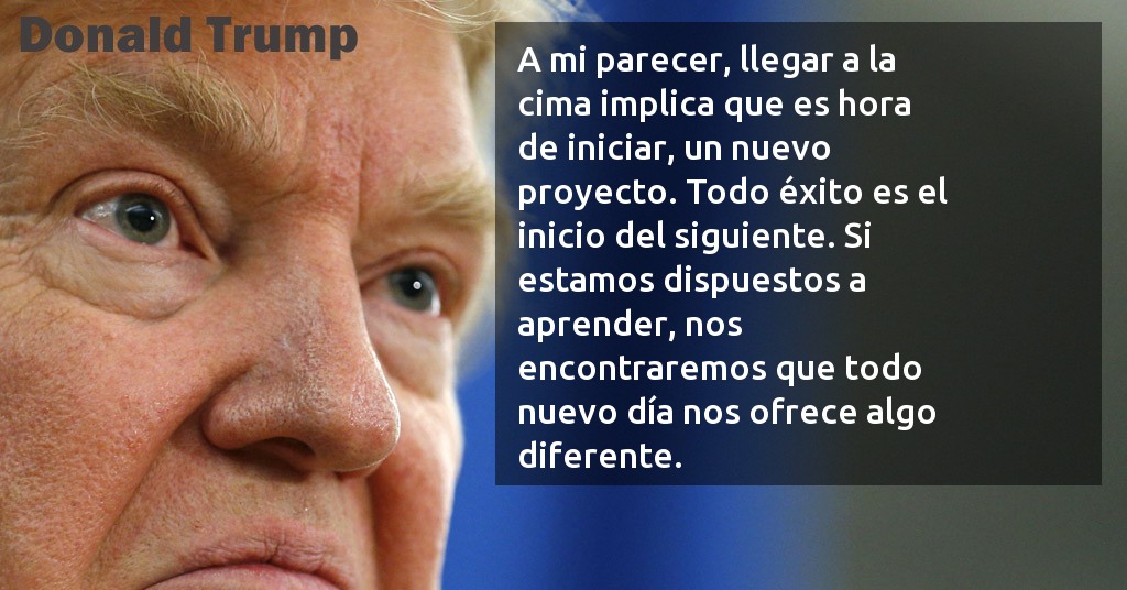 Frases de Donald Trump