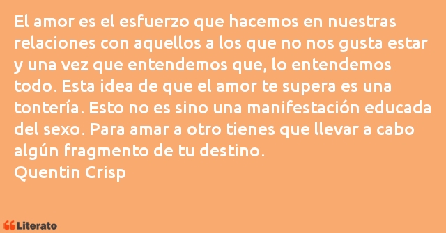 Frases de Quentin Crisp