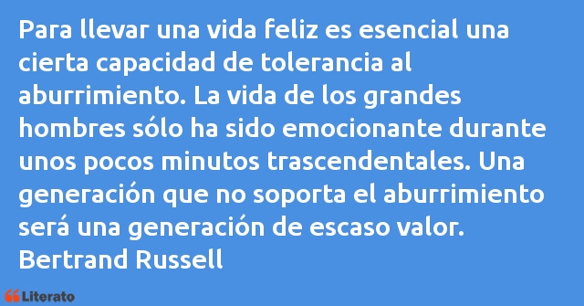 Frases de Bertrand Russell