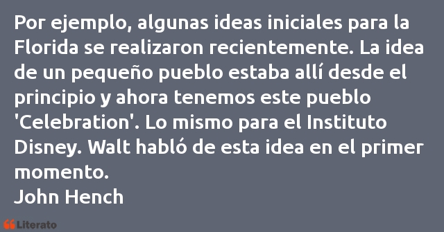 Frases de John Hench