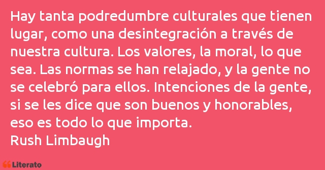 Frases de Rush Limbaugh