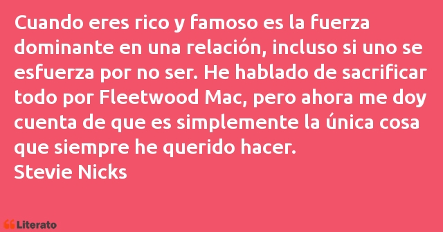 Frases de Stevie Nicks