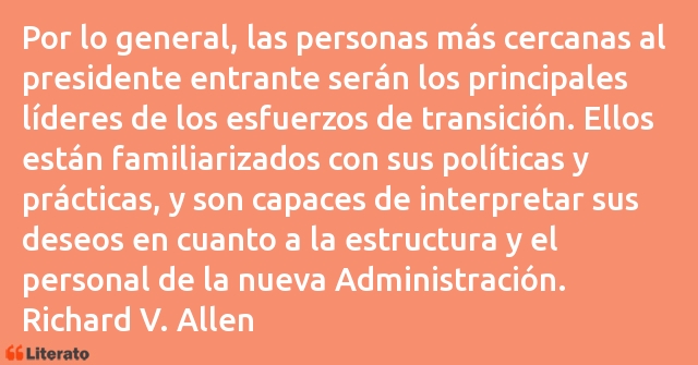 Frases de Richard V. Allen