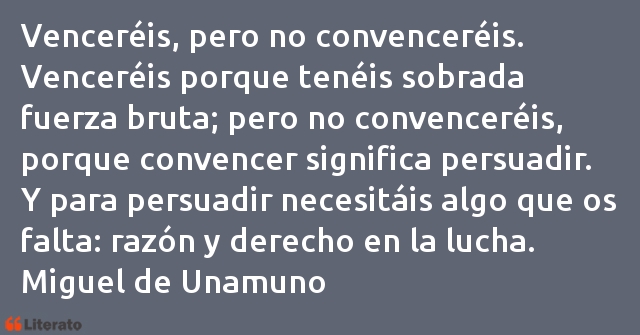 Frases de Miguel de Unamuno