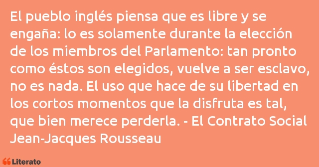 Frases de Jean-Jacques Rousseau