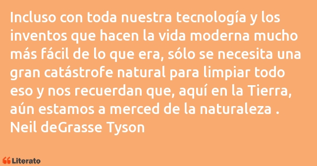 Frases de Neil deGrasse Tyson